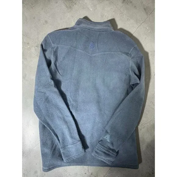 Stio Womens Fleece Quarter Zip Pullover Size Large Blue Outdoor Sweater - Picture 4 of 7